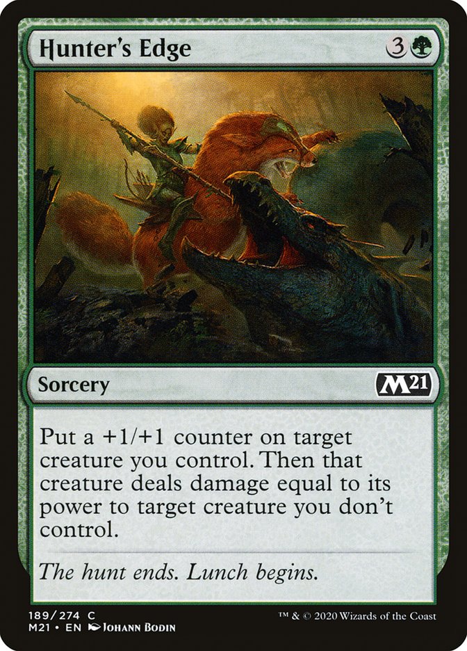 Hunter's Edge [Core Set 2021] | Devastation Store