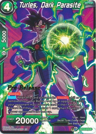 Turles, Dark Parasite (BT12-079) [Vicious Rejuvenation Prerelease Promos] | Devastation Store