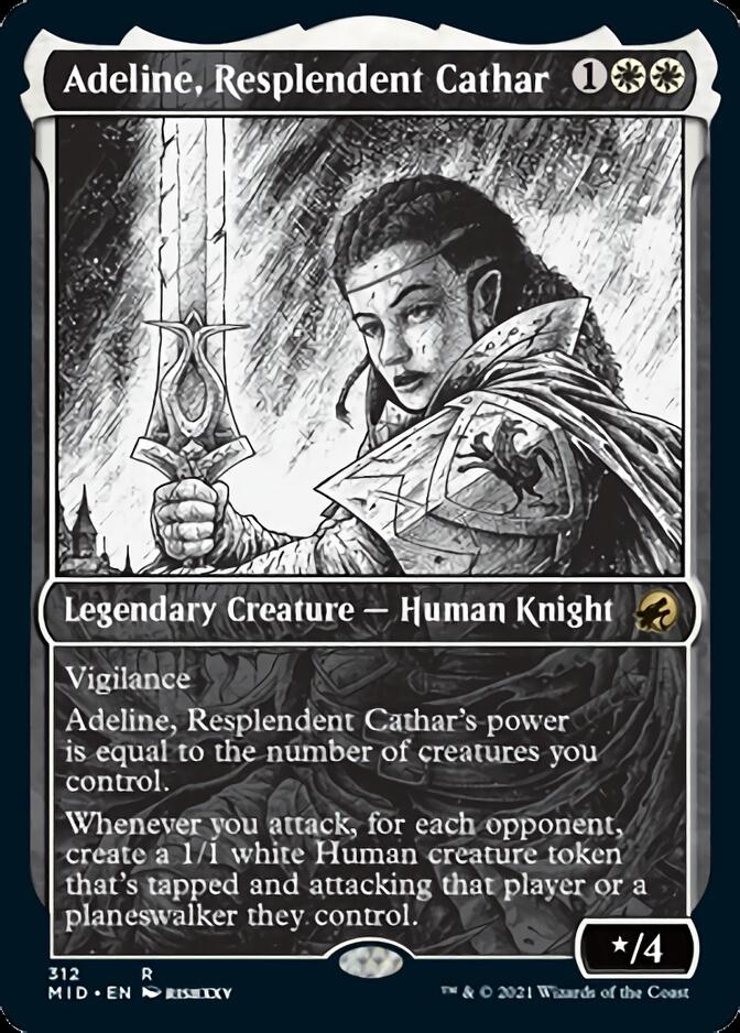 Adeline, Resplendent Cathar (Showcase Eternal Night) [Innistrad: Midnight Hunt] | Devastation Store