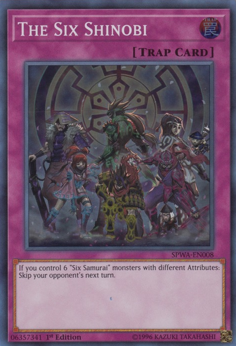 The Six Shinobi [SPWA-EN008] Super Rare | Devastation Store