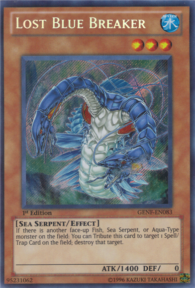 Lost Blue Breaker [GENF-EN083] Secret Rare | Devastation Store