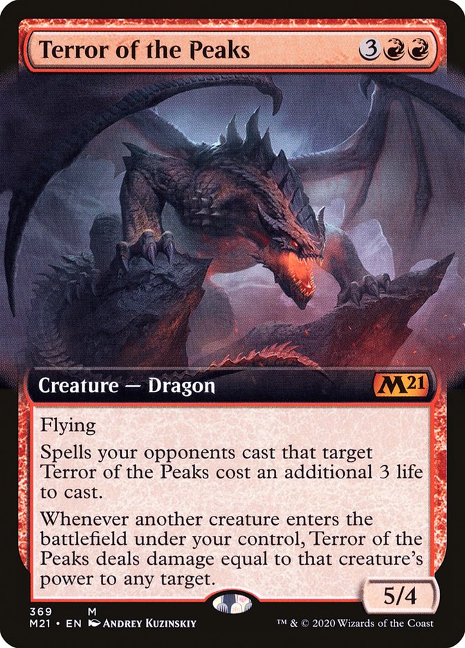 Terror of the Peaks (Extended) [Core Set 2021] | Devastation Store