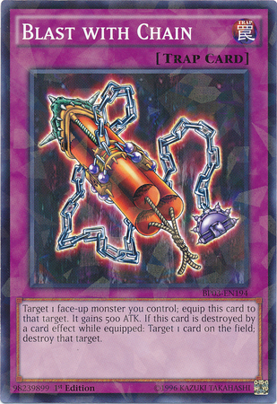 Blast with Chain [BP03-EN194] Shatterfoil Rare | Devastation Store