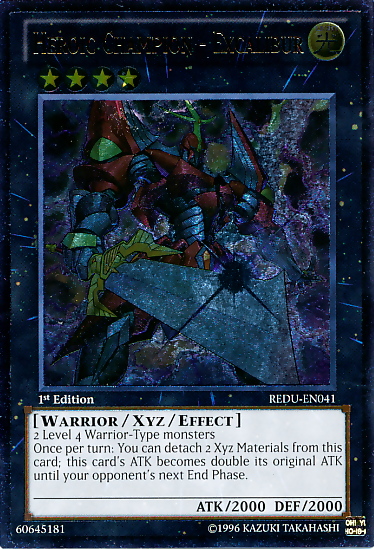 Heroic Champion - Excalibur [REDU-EN041] Ultimate Rare | Devastation Store