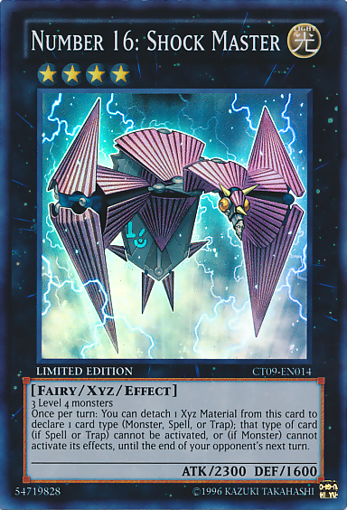 Number 16: Shock Master [CT09-EN014] Super Rare | Devastation Store