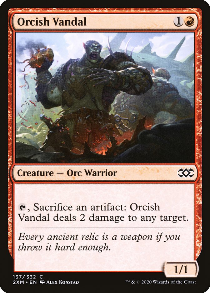 Orcish Vandal [Double Masters] | Devastation Store
