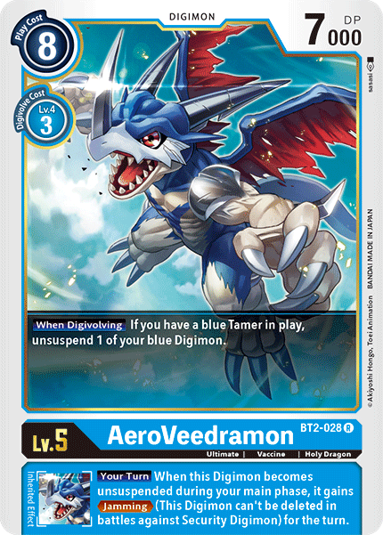 AeroVeedramon [BT2-028] [Release Special Booster Ver.1.5] | Devastation Store