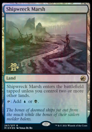 Shipwreck Marsh [Innistrad: Midnight Hunt Prerelease Promos] | Devastation Store