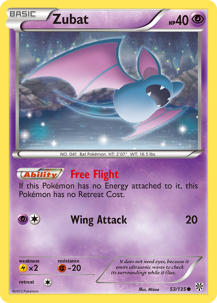 Zubat (53/135) [Black & White: Plasma Storm] | Devastation Store