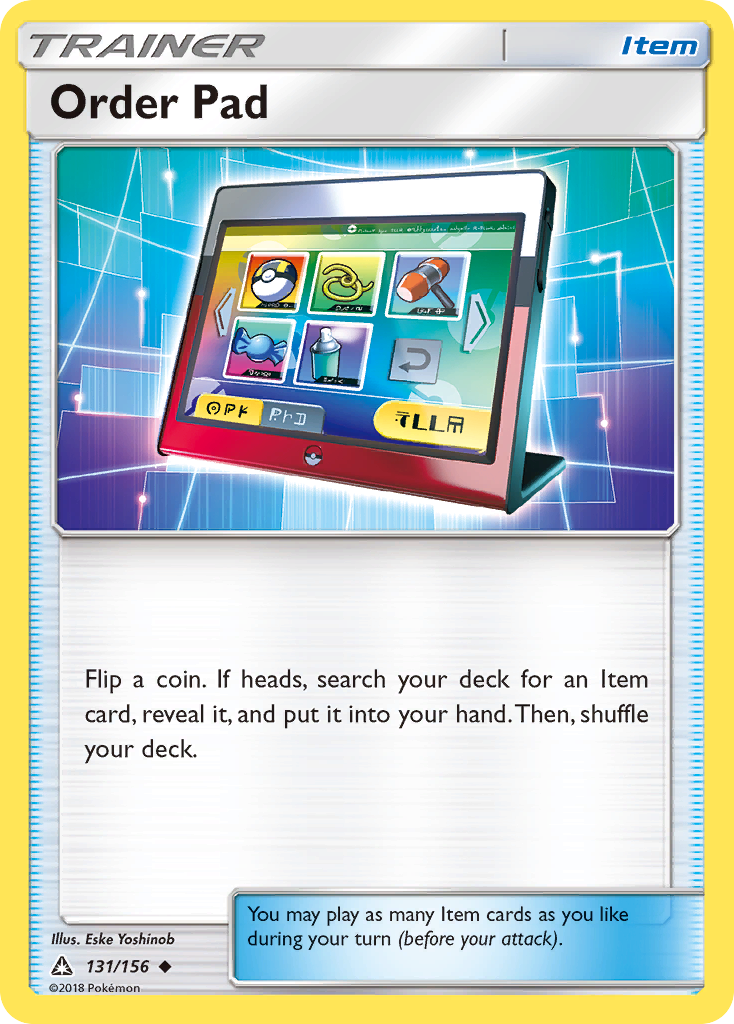 Order Pad (131/156) [Sun & Moon: Ultra Prism] | Devastation Store