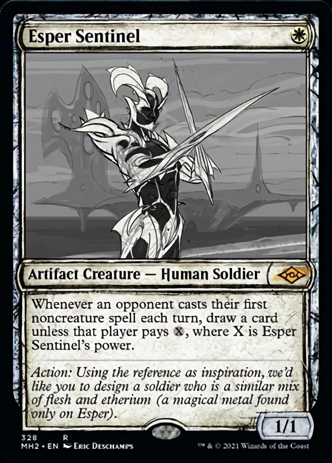 Esper Sentinel (Sketch) [Modern Horizons 2] | Devastation Store