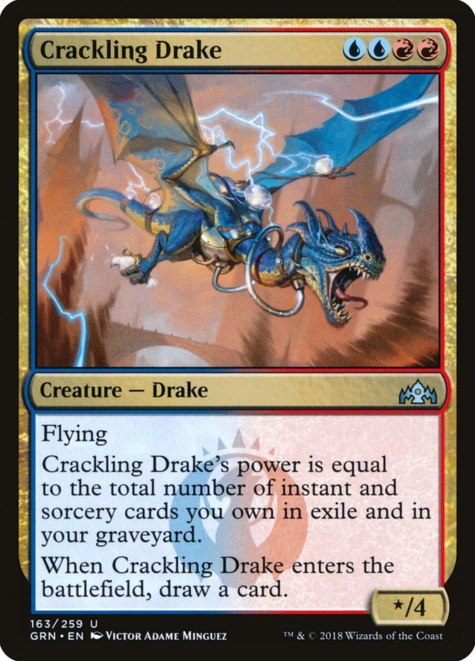 Crackling Drake [Guilds of Ravnica] | Devastation Store