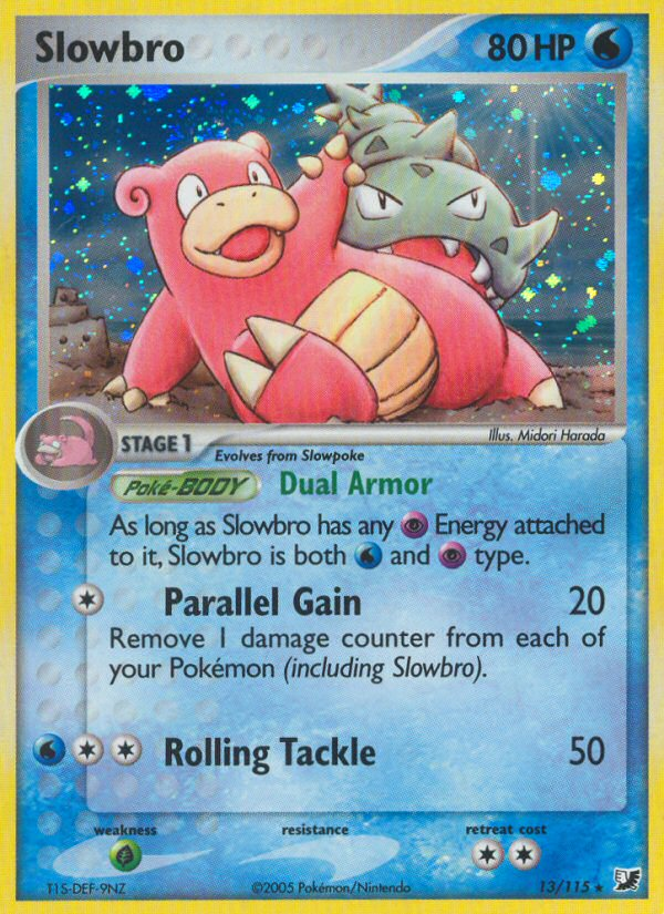 Slowbro (13/115) [EX: Unseen Forces] | Devastation Store