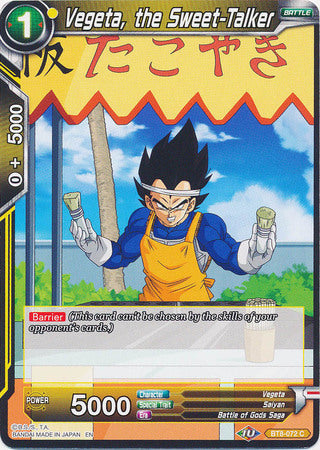 Vegeta, the Sweet-Talker [BT8-072] | Devastation Store