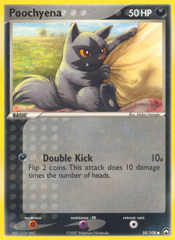 Poochyena (58/108) [EX: Power Keepers] | Devastation Store