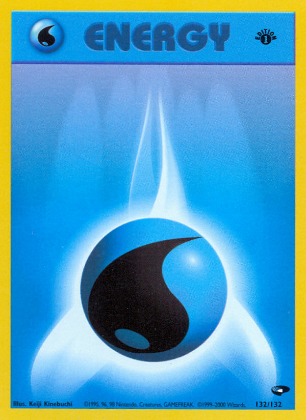 Water Energy (132/132) [Gym Challenge 1st Edition] | Devastation Store