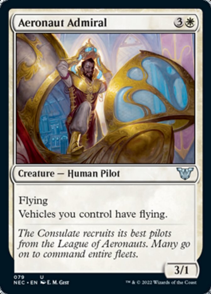 Aeronaut Admiral [Kamigawa: Neon Dynasty Commander] | Devastation Store