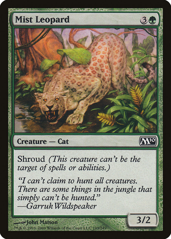 Mist Leopard [Magic 2010] - Devastation Store | Devastation Store