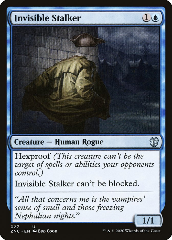 Invisible Stalker [Zendikar Rising Commander] | Devastation Store