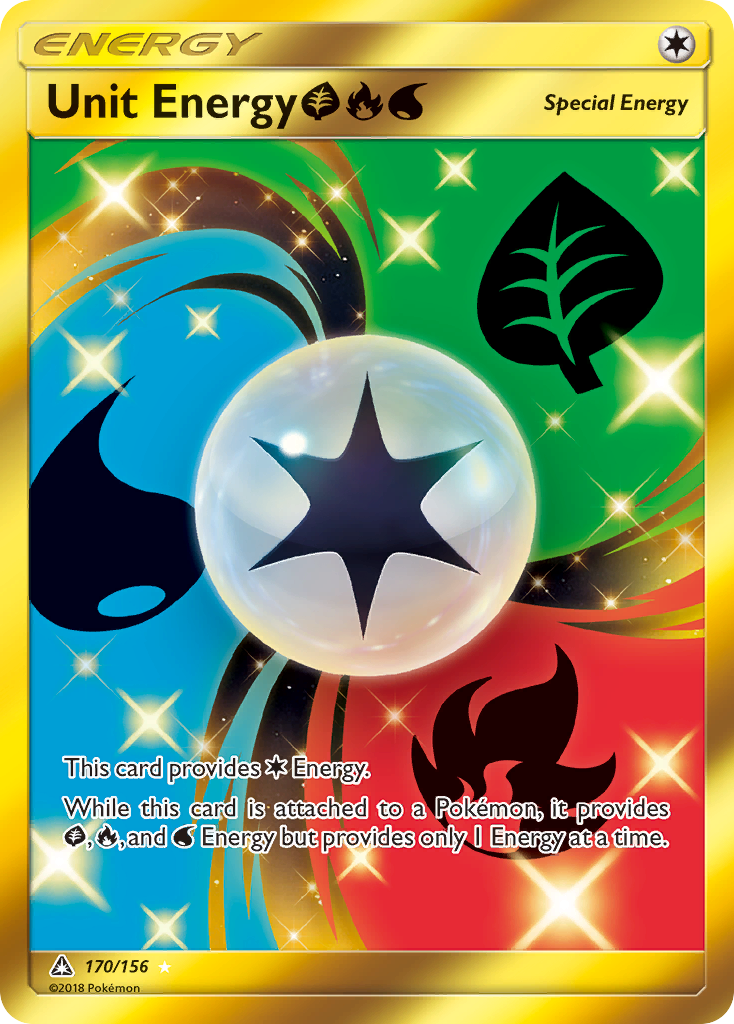 Unit Energy (170/156) (Grass, Fire, Water) [Sun & Moon: Ultra Prism] | Devastation Store