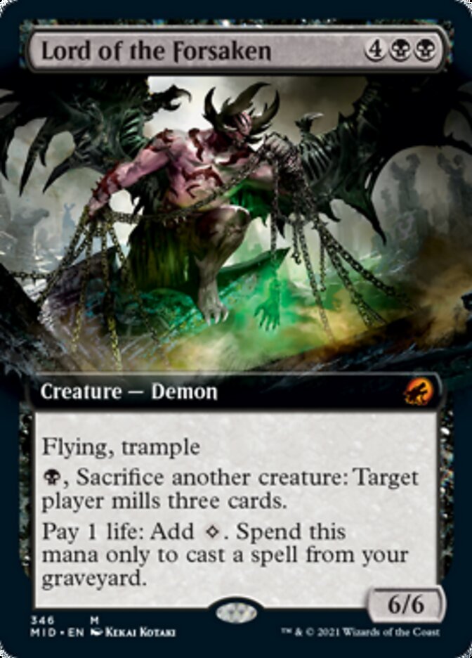 Lord of the Forsaken (Extended) [Innistrad: Midnight Hunt] | Devastation Store