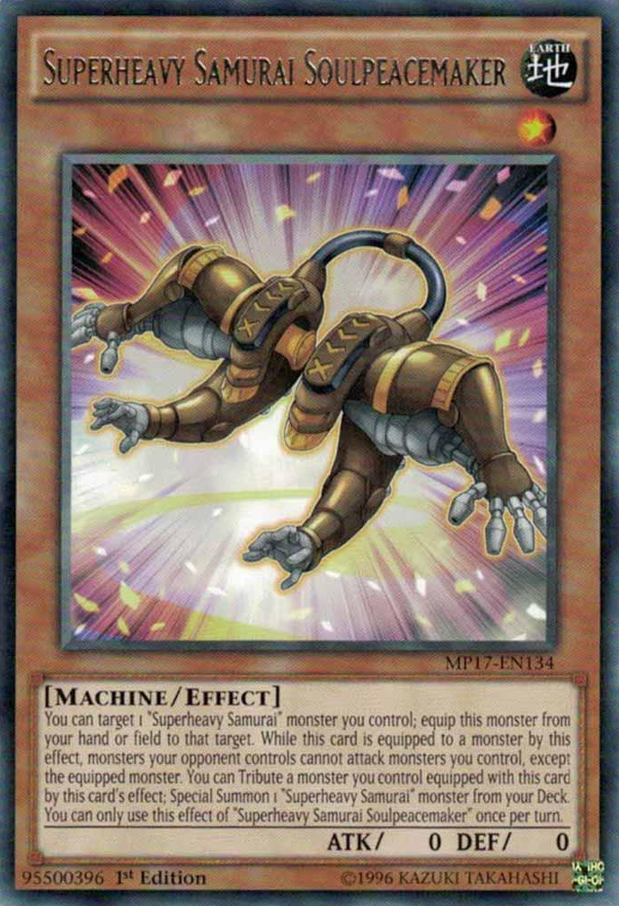 Superheavy Samurai Soulpeacemaker [MP17-EN134] Rare | Devastation Store