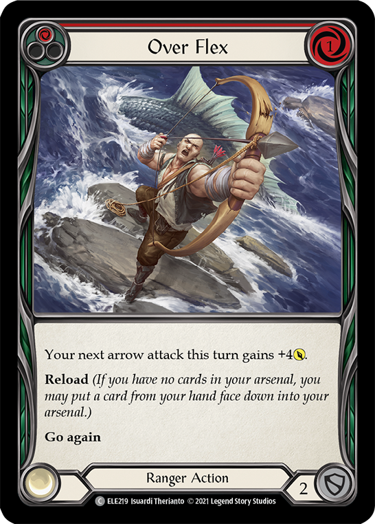 Over Flex (Red) [ELE219] (Tales of Aria)  1st Edition Normal | Devastation Store