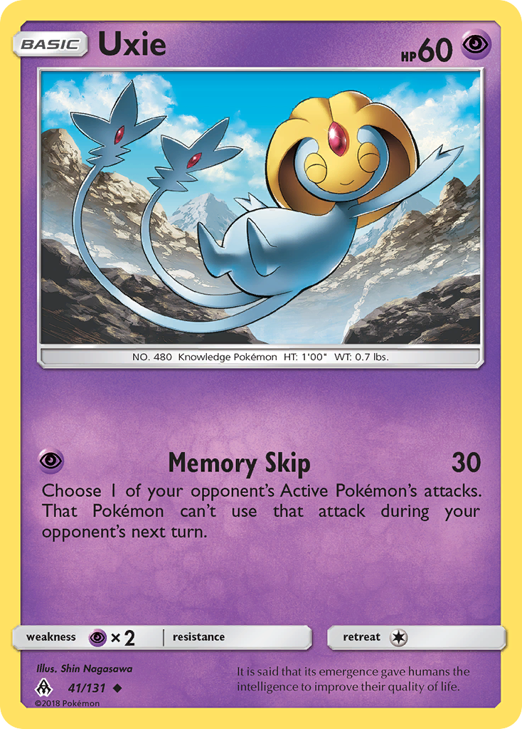 Uxie (41/131) [Sun & Moon: Forbidden Light] | Devastation Store