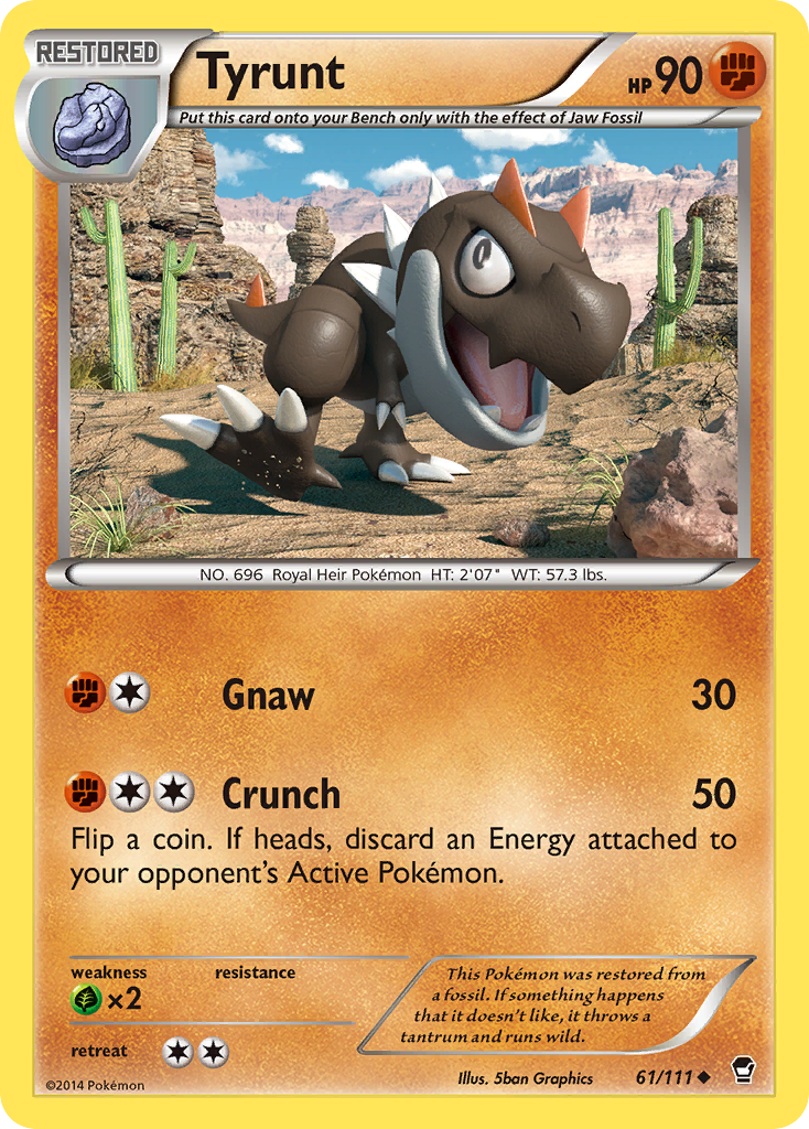 Tyrunt (61/111) [XY: Furious Fists] | Devastation Store