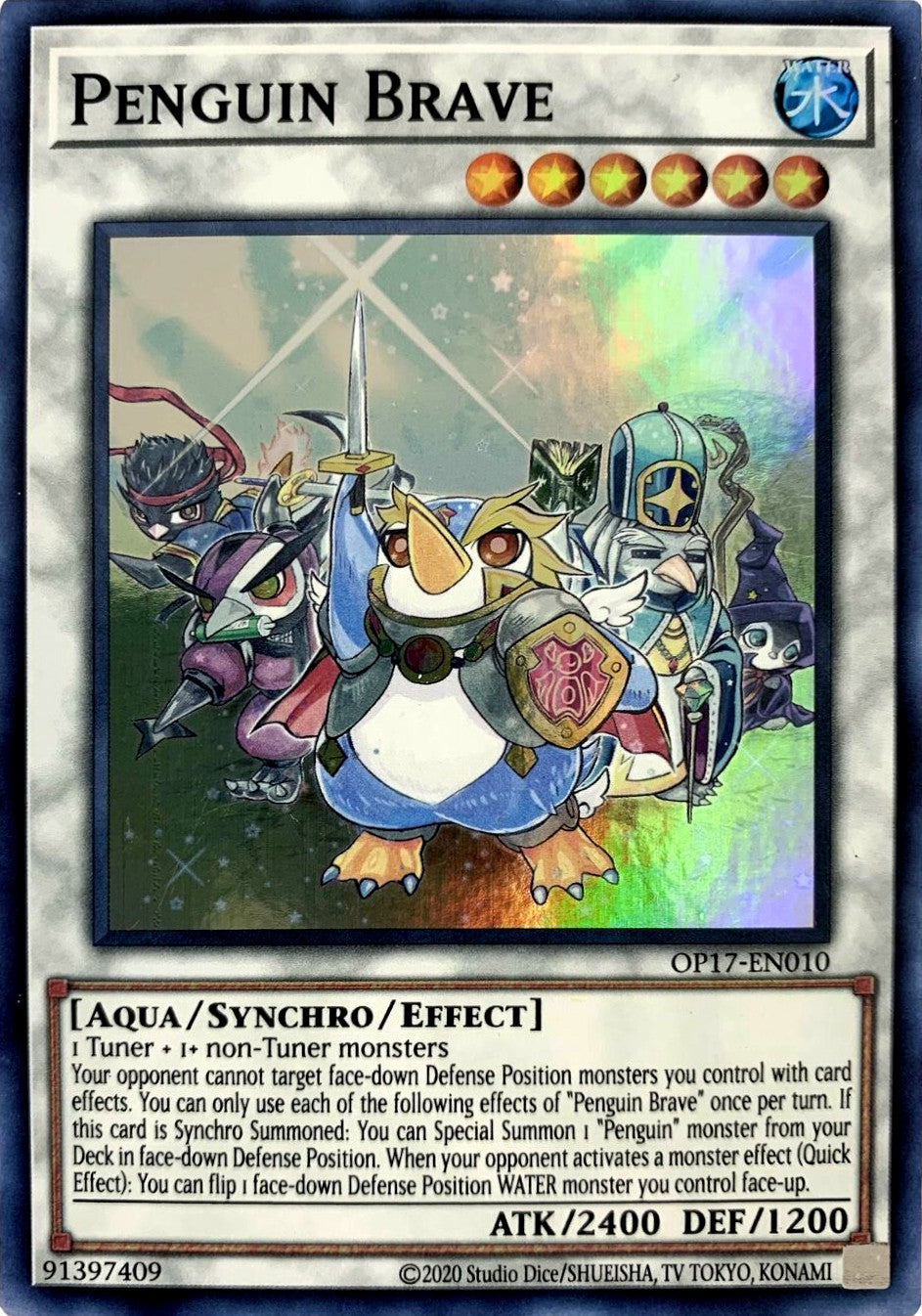 Penguin Brave [OP17-EN010] Super Rare | Devastation Store