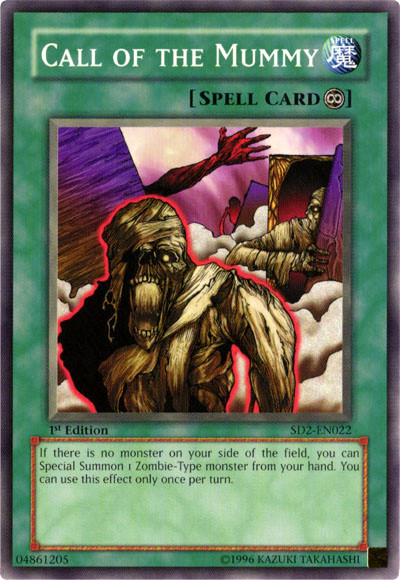 Call of the Mummy [SD2-EN022] Common | Devastation Store