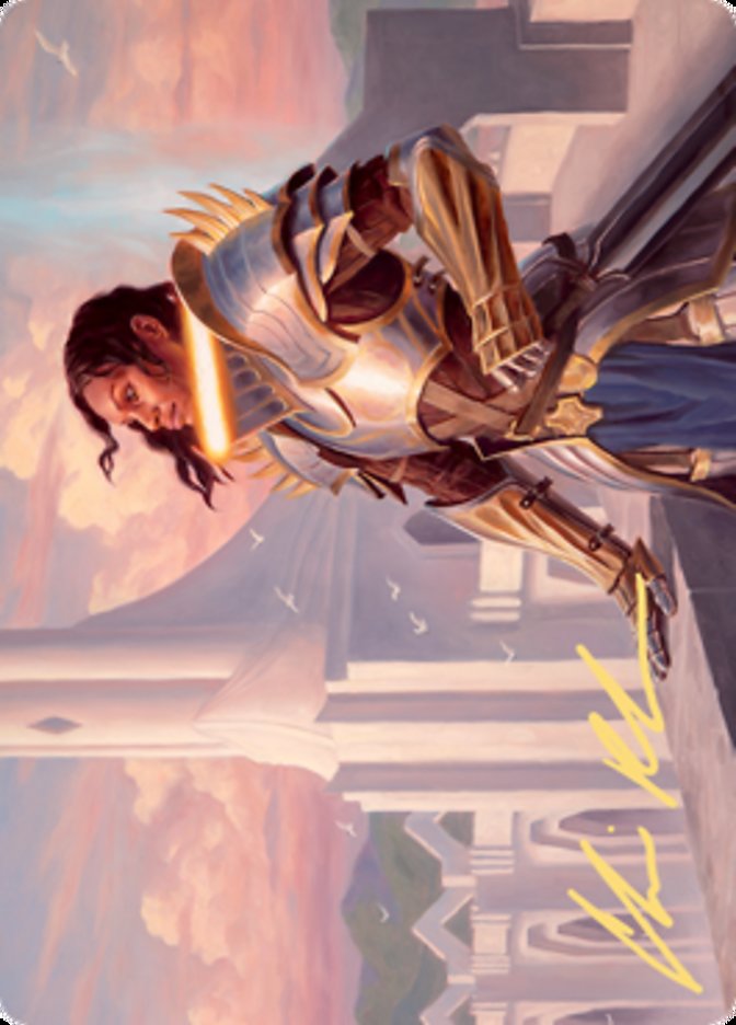 Tazri, Beacon of Unity Art Card [Zendikar Rising Art Series] | Devastation Store
