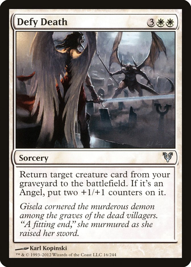 Defy Death [Avacyn Restored] - Devastation Store | Devastation Store