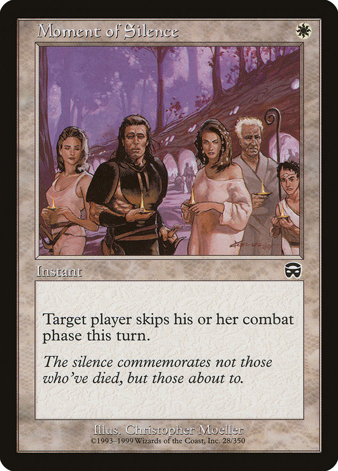 Moment of Silence [Mercadian Masques] - Devastation Store | Devastation Store