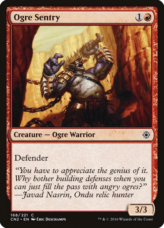 Ogre Sentry [Conspiracy: Take the Crown] | Devastation Store