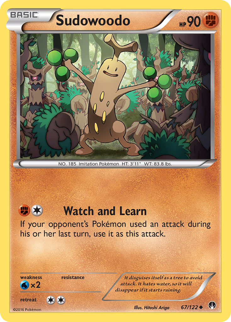 Sudowoodo (67/122) [XY: BREAKpoint] | Devastation Store