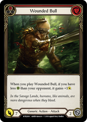 Wounded Bull (Red) [WTR200-C] Alpha Print Normal - Devastation Store | Devastation Store