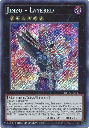 Jinzo - Layered [DLCS-EN149] Secret Rare | Devastation Store