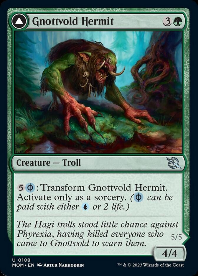 Gnottvold Hermit // Chrome Host Hulk [March of the Machine] | Devastation Store