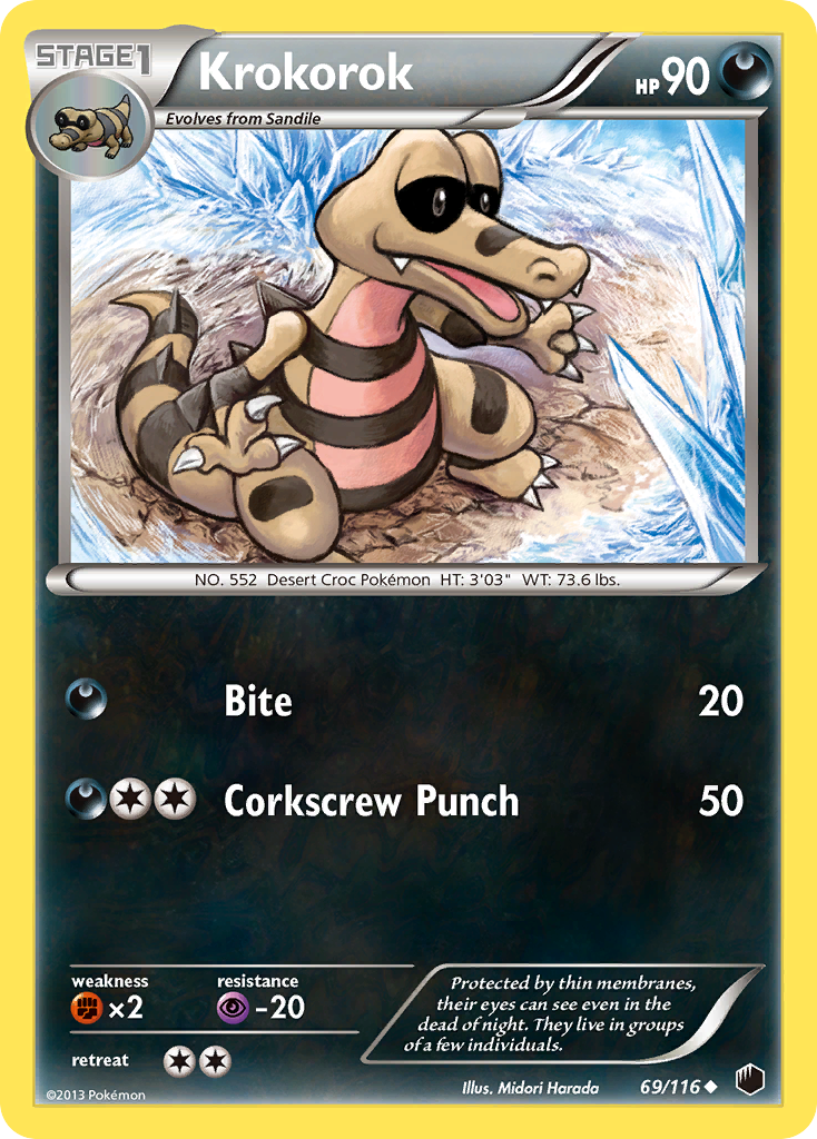 Krokorok (69/116) [Black & White: Plasma Freeze] | Devastation Store