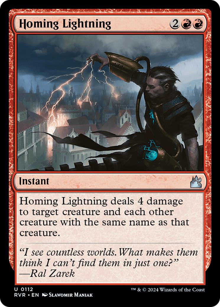 Homing Lightning [Ravnica Remastered] | Devastation Store