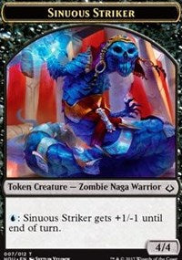 Sinuous Striker // Cat Double-sided Token [Hour of Devastation Tokens] | Devastation Store