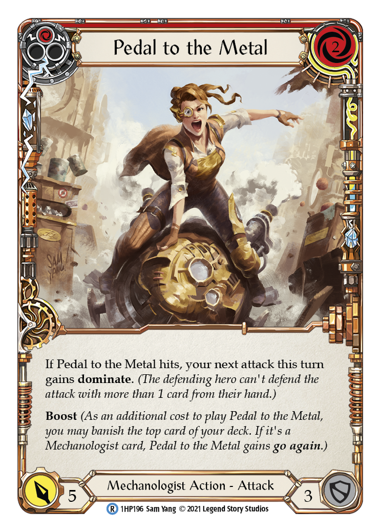 Pedal to the Metal (Red) [1HP196] | Devastation Store