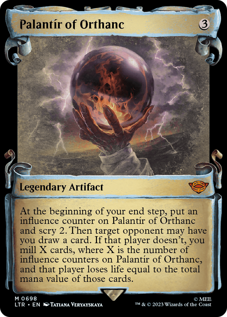 Palantir of Orthanc [The Lord of the Rings: Tales of Middle-Earth Showcase Scrolls] | Devastation Store