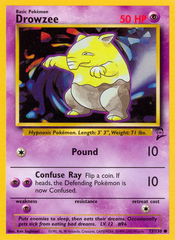 Drowzee (73/130) [Base Set 2] | Devastation Store