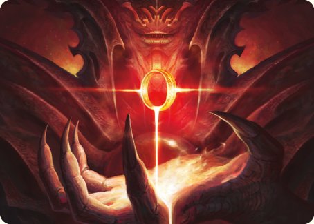 Sol Ring Art Card [The Lord of the Rings: Tales of Middle-earth Art Series] | Devastation Store