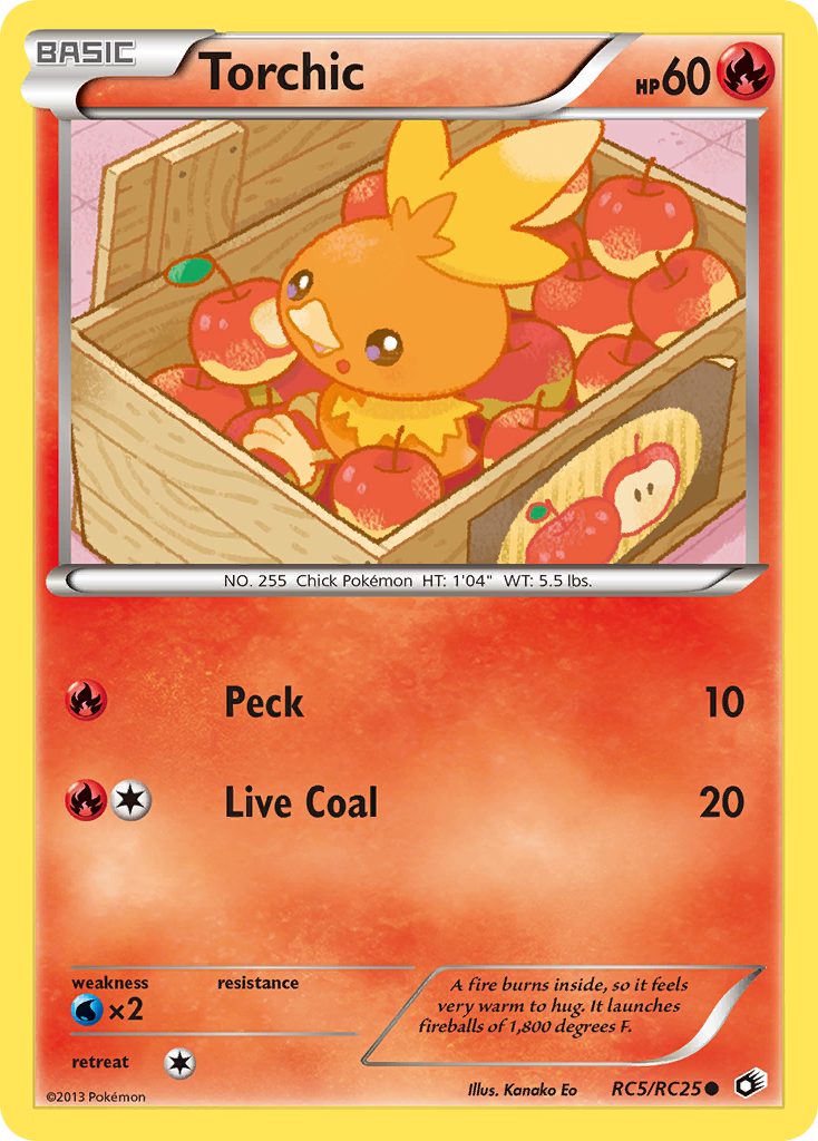 Torchic (RC5/RC25) [Black & White: Legendary Treasures] | Devastation Store