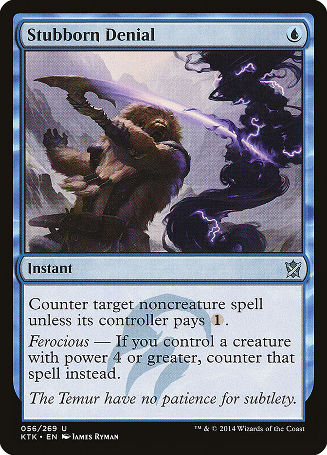 Stubborn Denial [Khans of Tarkir] - Devastation Store | Devastation Store