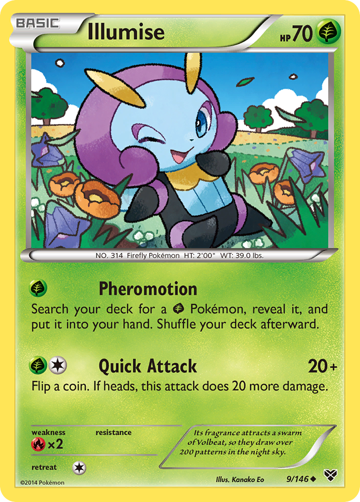 Illumise (9/146) [XY: Base Set] | Devastation Store