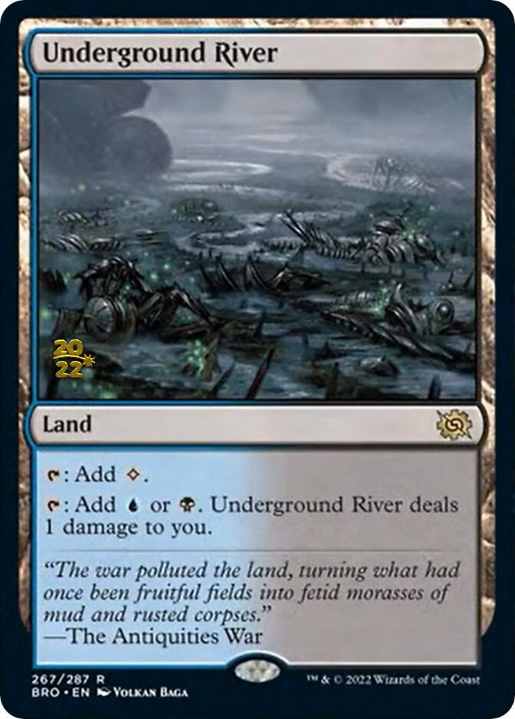Underground River [The Brothers' War Prerelease Promos] | Devastation Store